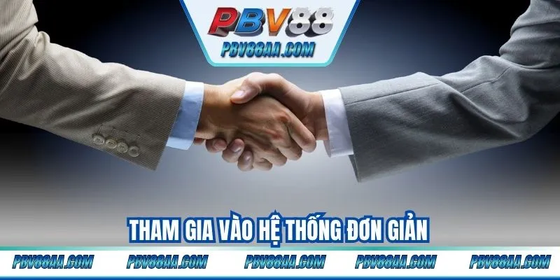 Tham gia vào hệ thống đơn giản