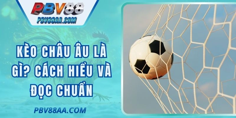 Kèo Châu Âu Là Gì? Cách Hiểu Và Đọc Chuẩn Tại PBV388